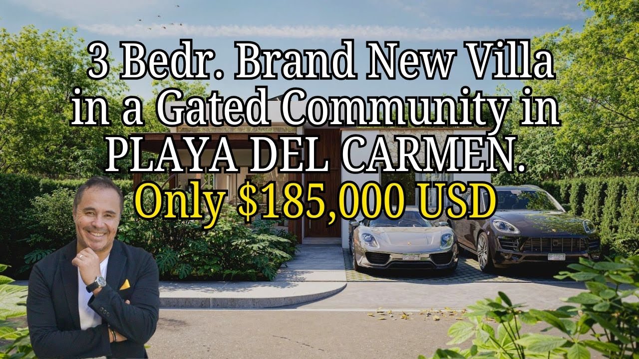 Купить виллу с 3 спальнями в Плайя-дель-Кармен за 185 000 долларов — умный шаг или ловушка?