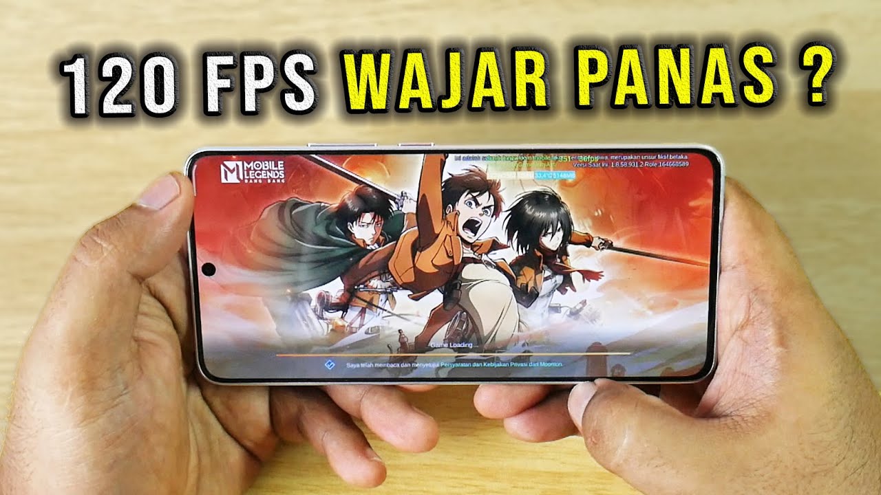 Test Mobile Legends POCO X6 Pro 5G Gameplay Ultra + 120 FPS Sebentar doang udah panas ?