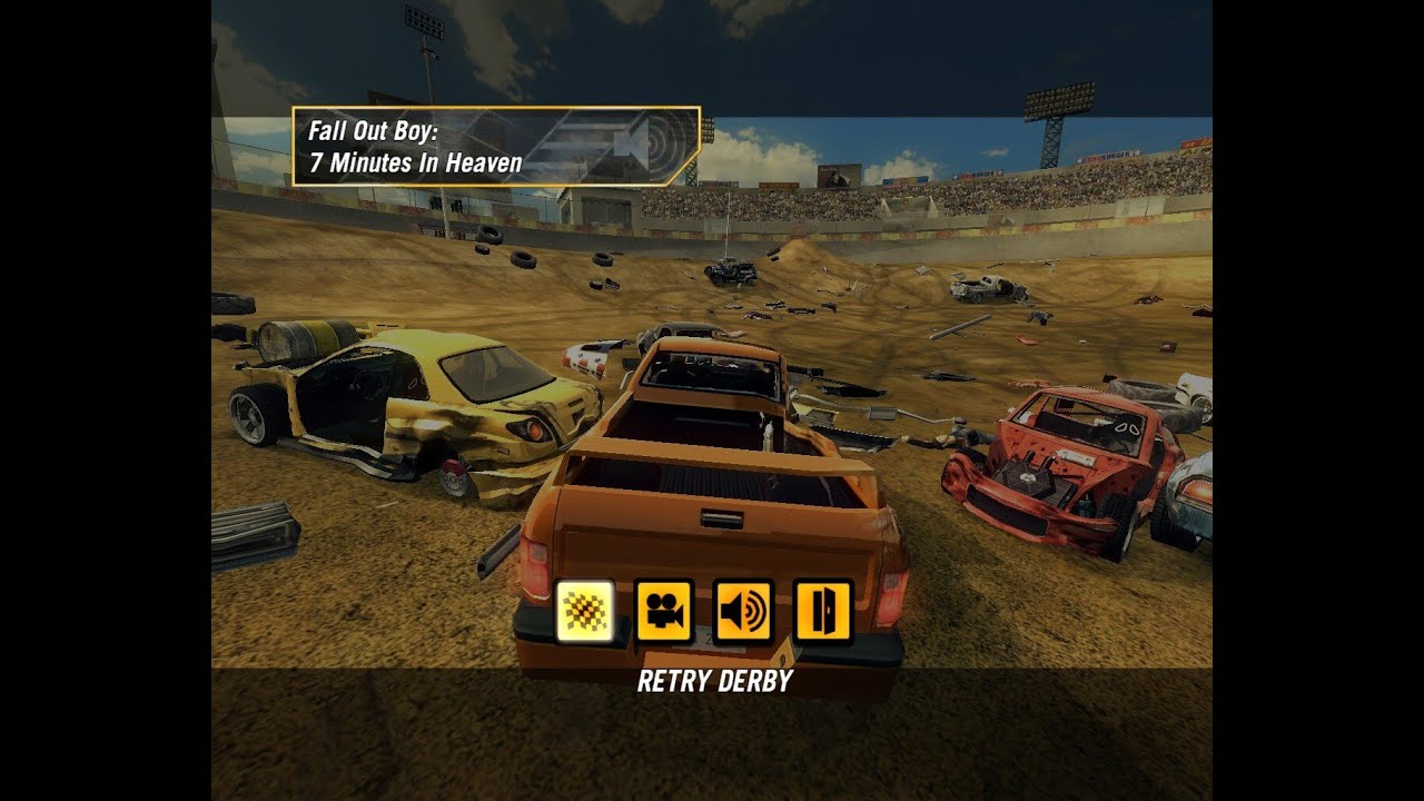 Flatout 2 Playing with every derby class car on derby