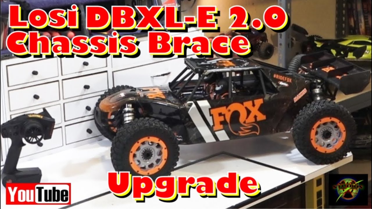 Модернизация распорки шасси Losi DBXL-E 2.0
