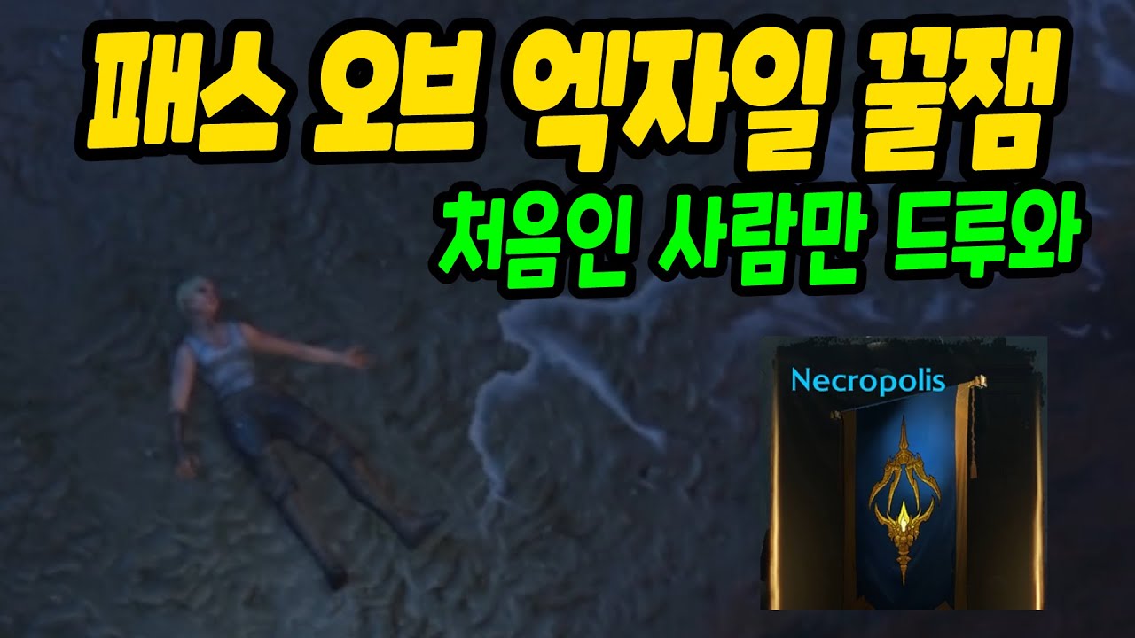 패스 오브 엑자일 입문 가이드. 뉴비만 보세요 뉴비만...