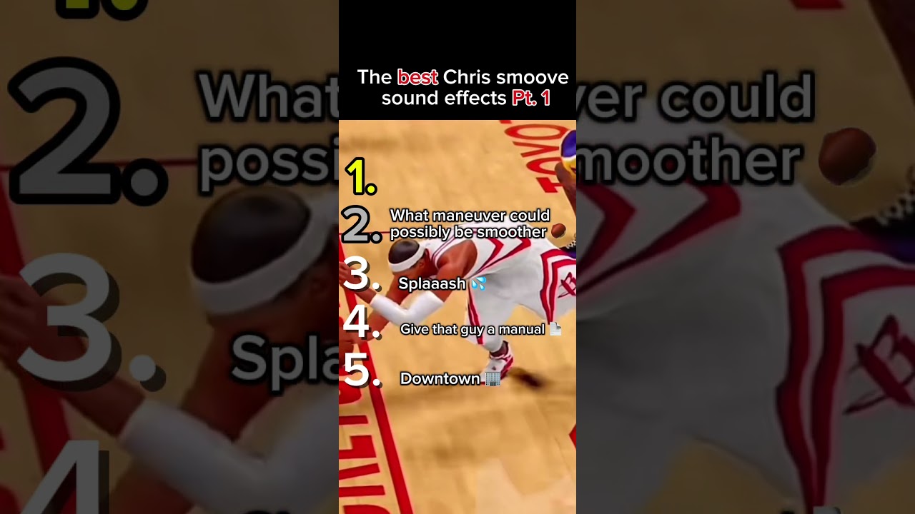 Best Chris smoove sounds #chris #basketball #fyp #viralvideo #shorts