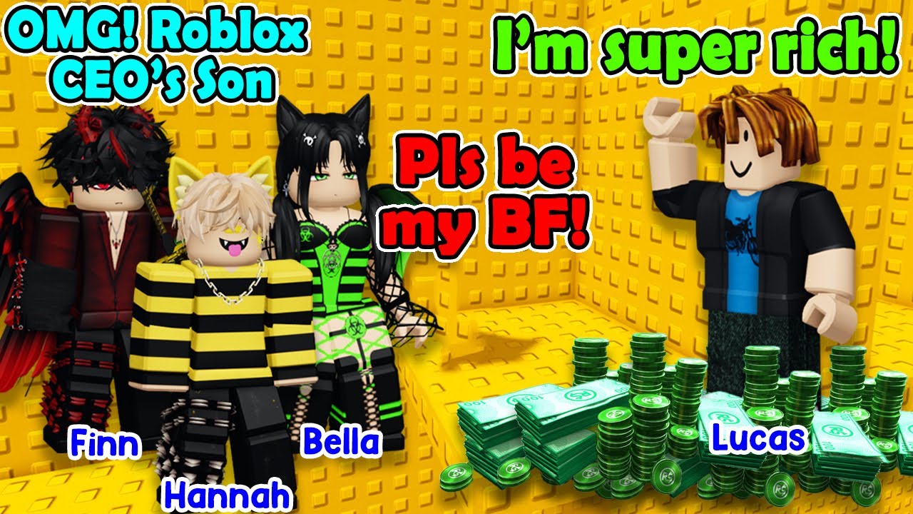 🥓 TEXT TO SPEECH 🥓 I'm Roblox CEO's Son But Pretended To Be A Bacon To Test My Crush 🥓 Roblox Story