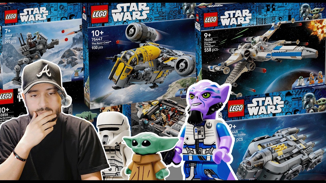 Являются ли наборы LEGO Star Wars 2026 Mando & Grogu средними по цене?