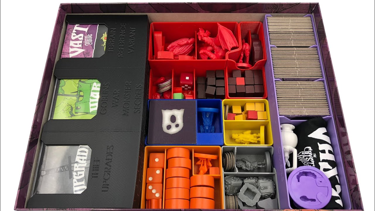 Vast: The Crystal Caverns - Custom insert