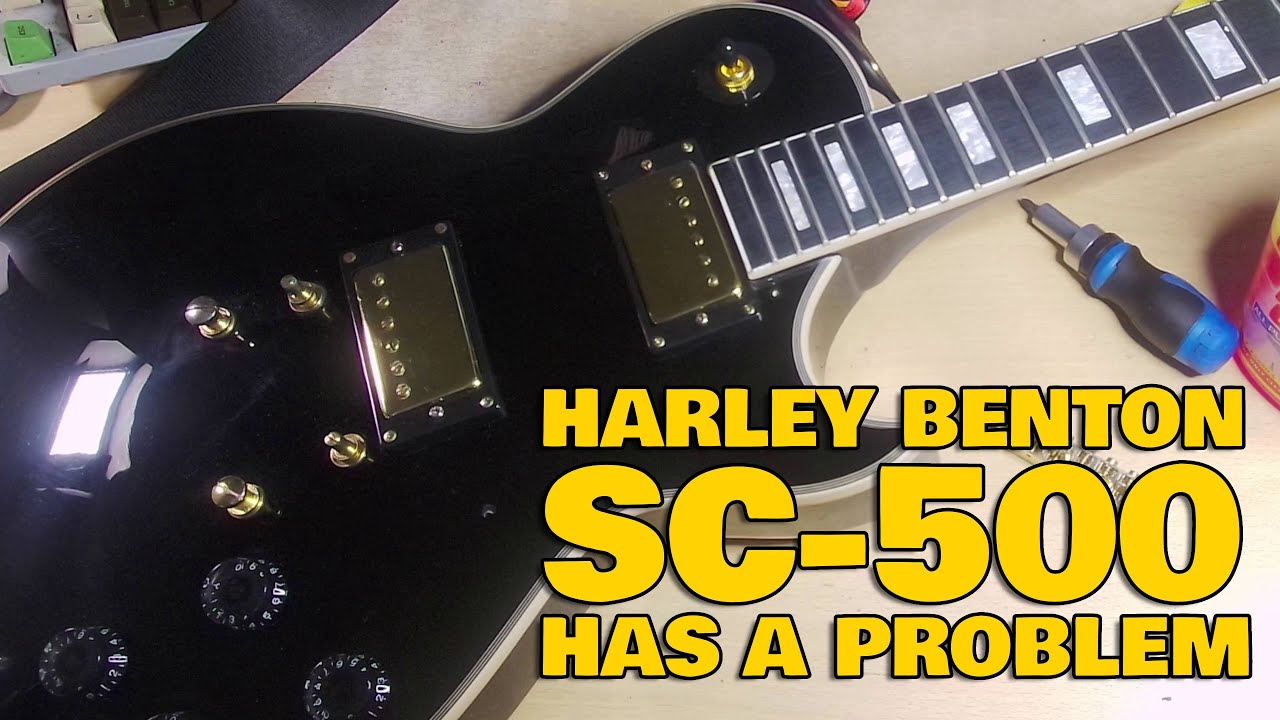 Harley Benton SC-500 Has A Design Flaw.
