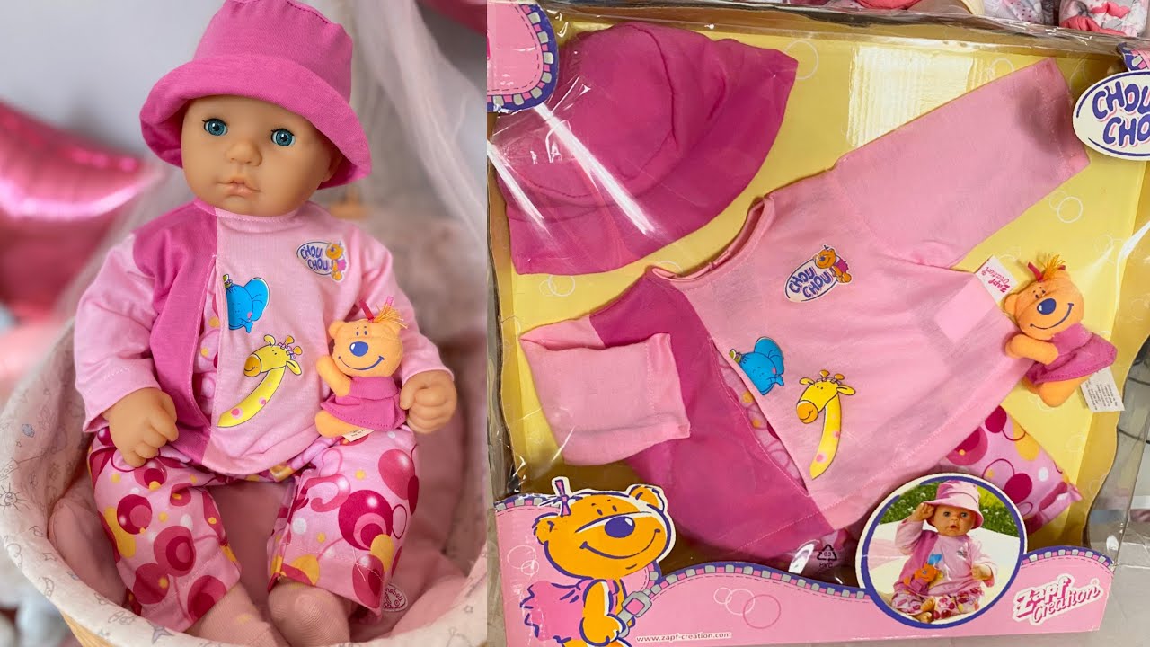Chou Chou 🧸🩷 Набор 2005 года с каталогом Распаковка | Обзор Zapf Creation