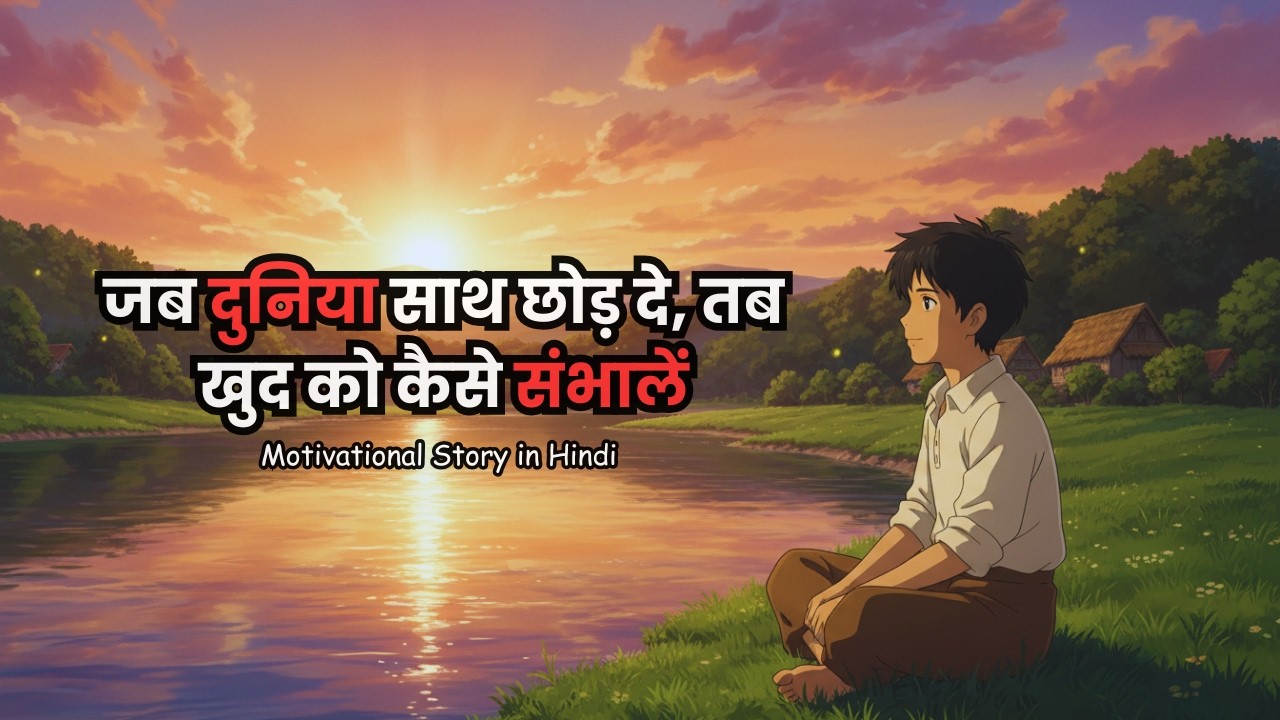 जब दुनिया साथ छोड़ दे, तब खुद को कैसे संभालें | Inspirational Hindi Moral Story