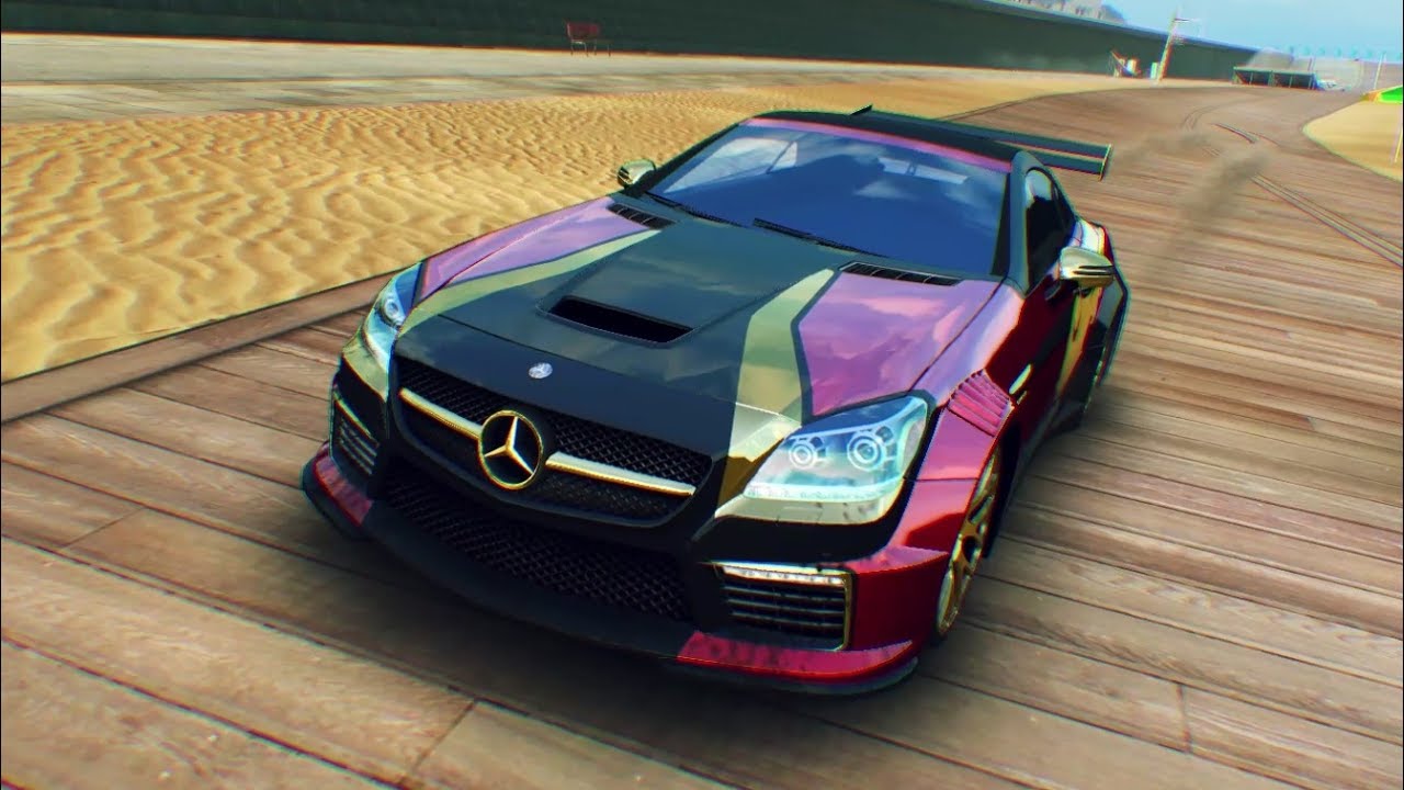 Asphalt 8 - Mercedes-Benz SLK Special Edition (0 km/h Nitro + Instant Acceleration) vs BMW Hommage