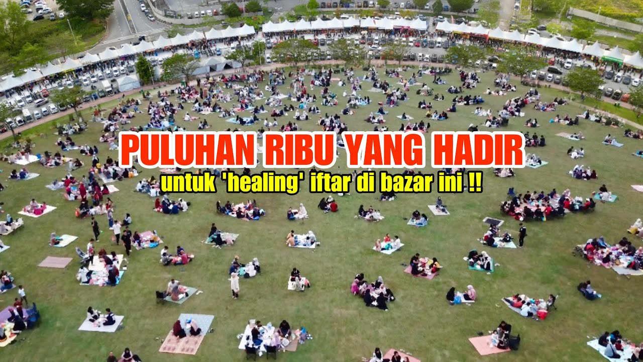 BAZAR RAMADAN TERPANJANG DAN PALING RAMAI PENGUNJUNG