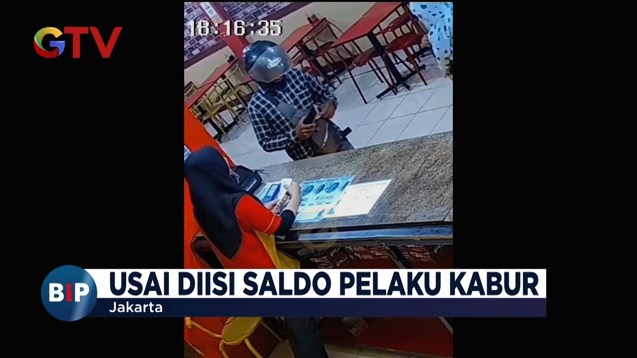 Penipuan di Warung Usaha Siap Saji di Jakarta, Pelaku Meminta Isi Ulang Saldo dan Kabur - BIP 25/11