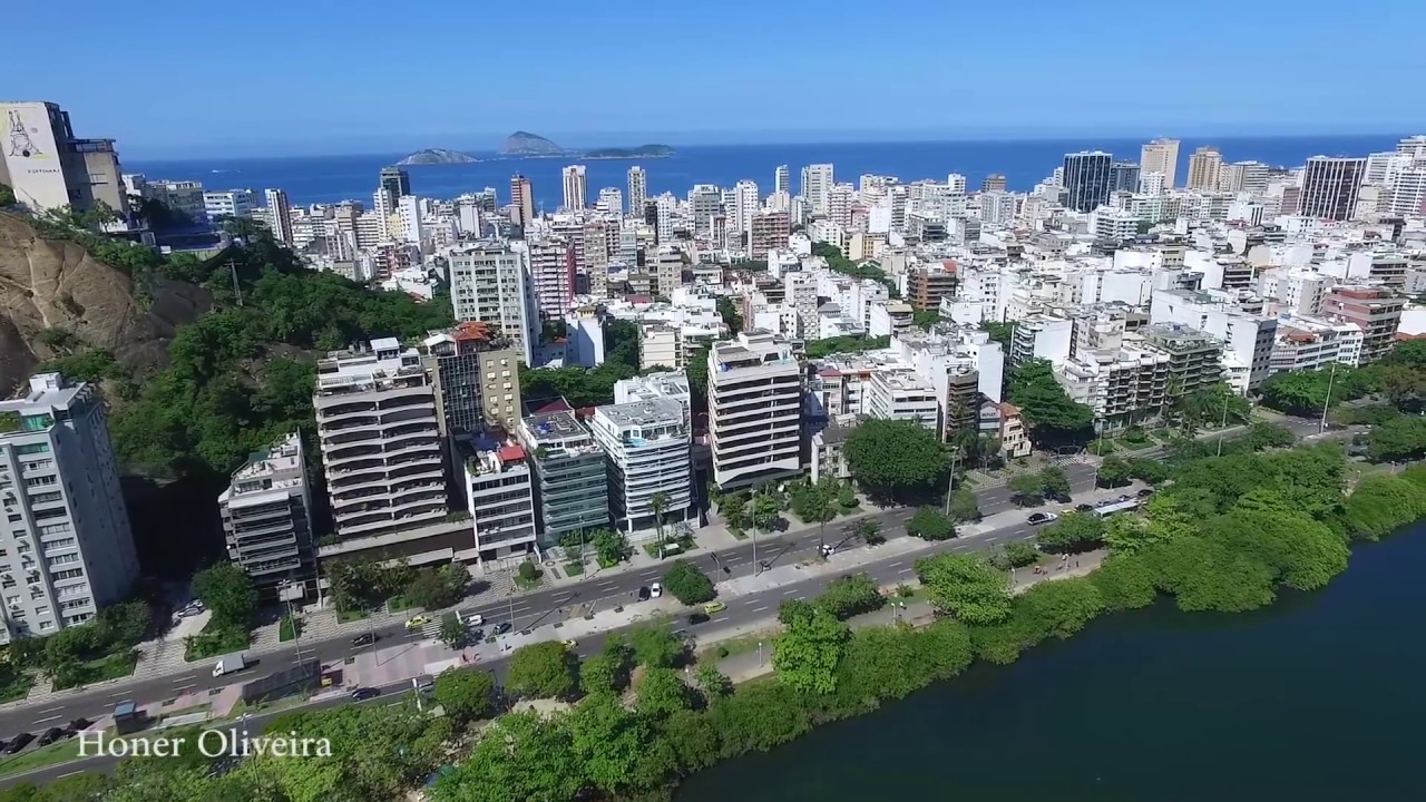 Imagens Aéreas da Lagoa Rodrigo de Freitas - RJ