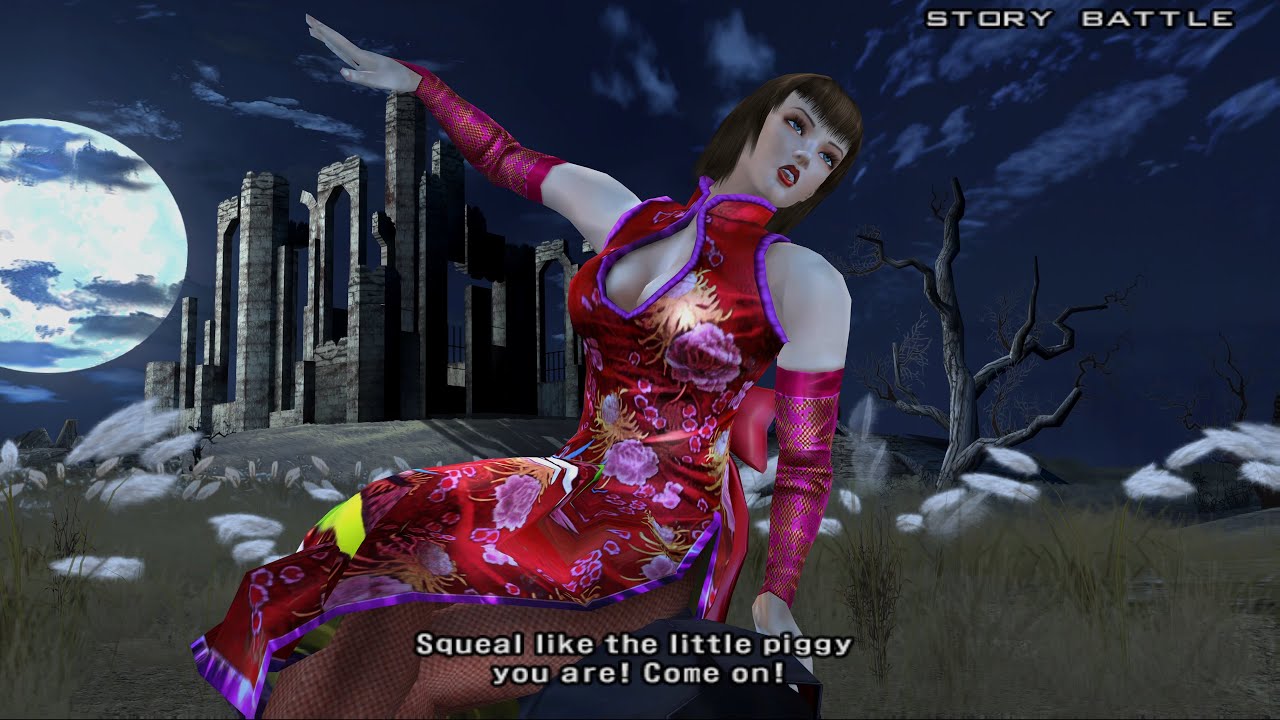 Tekken 5: Anna Williams Story Cutscenes[4K PCSX2 Texture Mod][Prologue/Interactions/Epilogue/Ending]