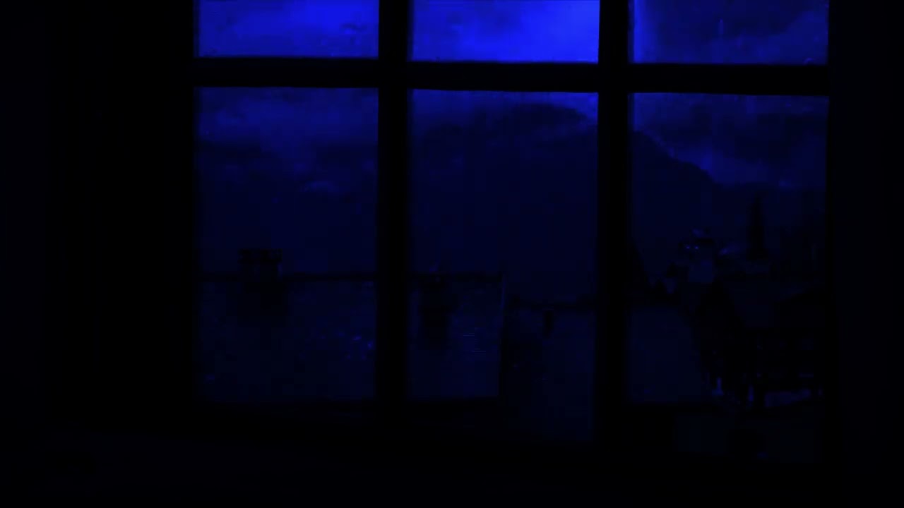 Rain Sounds For Sleeping - 99% Instantly Fall Asleep With Rain And Thunder Sound At Night - Relax