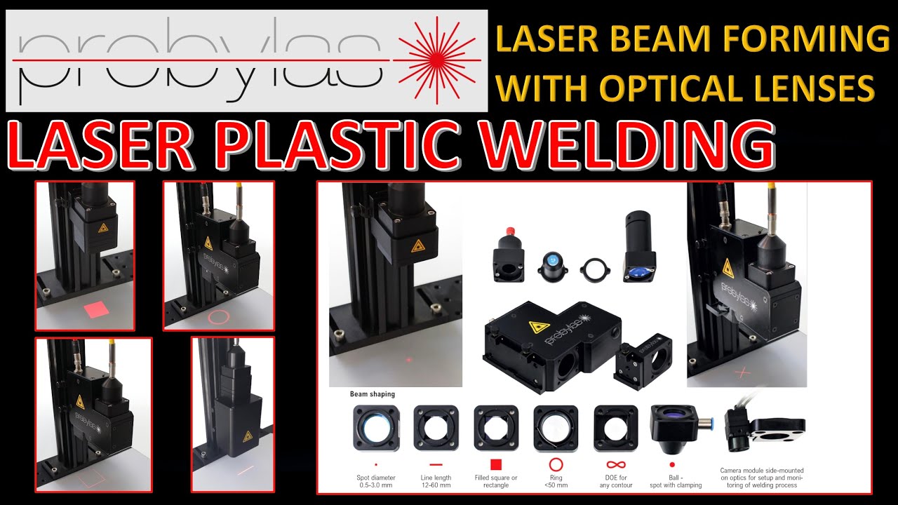 Laser Beam Forming to Laser Weld Plastics. Machines built on a modular framework.