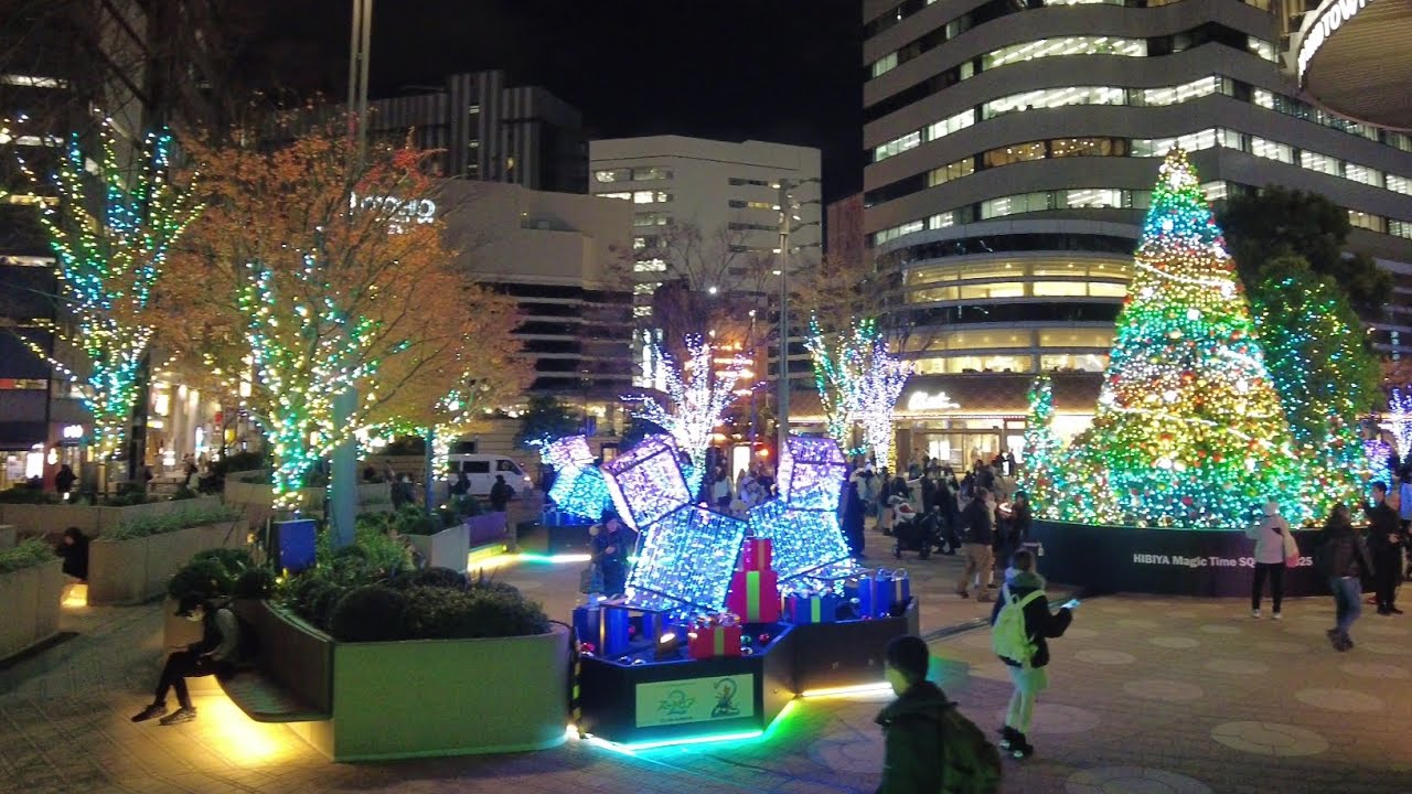 クリスマスのイルミネーション　日比谷 / 丸の内編