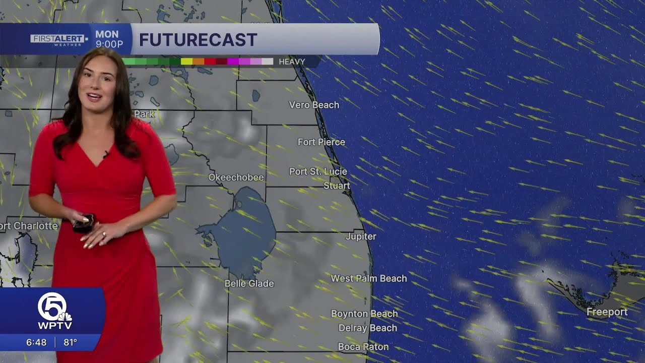 WPTV First Alert Weather Forecast for Evening of March 8th, 2026