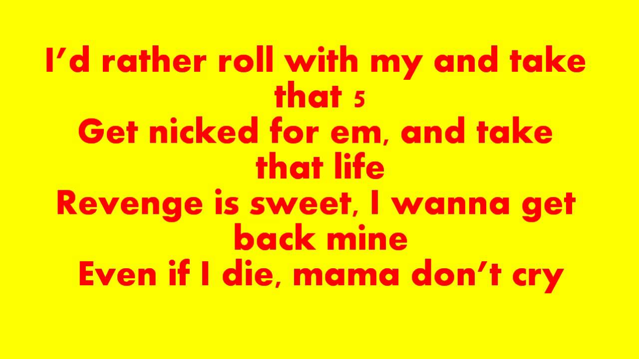 K - Koke - Mamma Dont Cry (Lyrics)