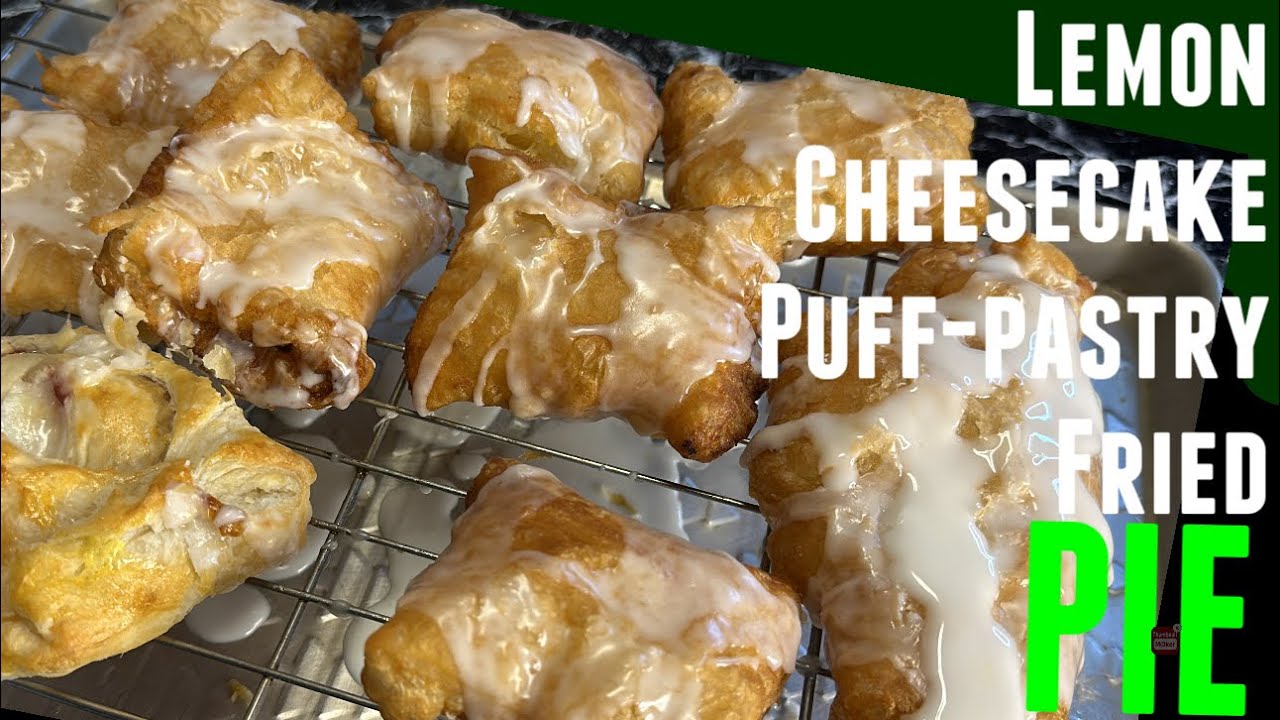 Lemon Cheesecake Puff-Pastry Fried Pie