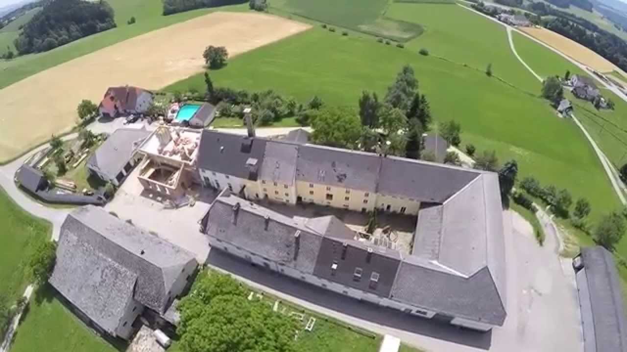Luftaufnahme Landbrauhaus Hofstette
