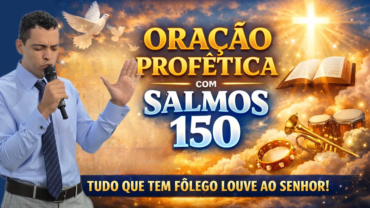 ORAÇÃO DA TARDE PROFÉTICA COM SALMOS 150