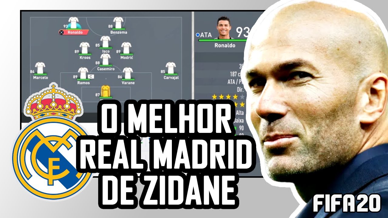 ERA SÓ CR7?! Aprenda a jogar exatamente como o melhor Real Madrid de Zidane | FIFA