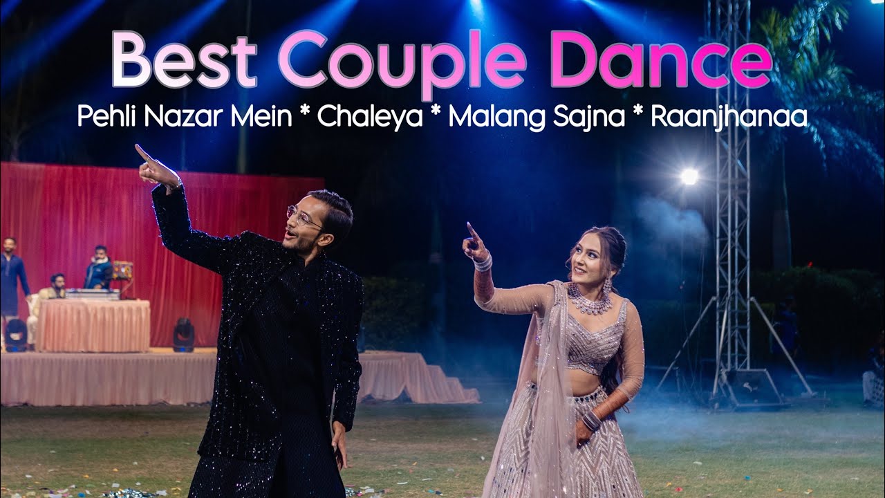 Best Sangeet Dance Performance | Nensi & Meet | Couple Wedding Dance | Bride & Groom