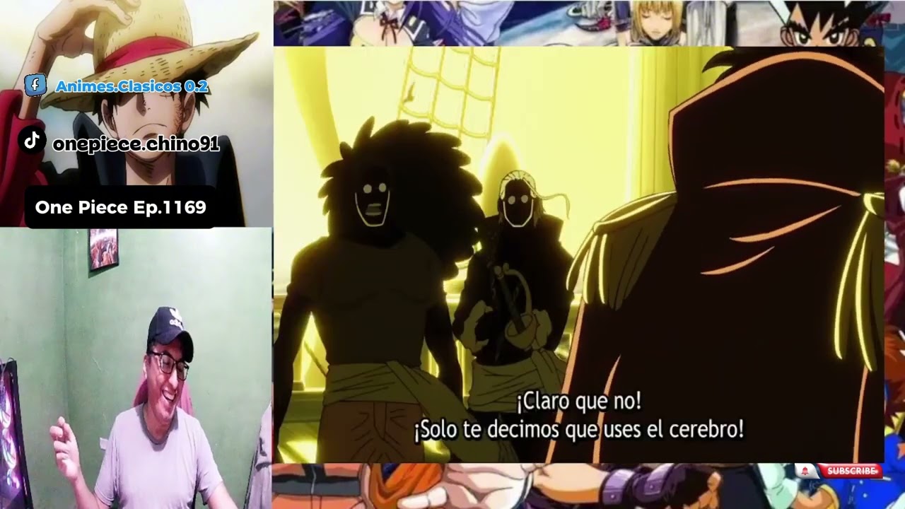 Scopper Gaban recuerda a su Capitan  Roger cuando lo Mira a Luffy !!