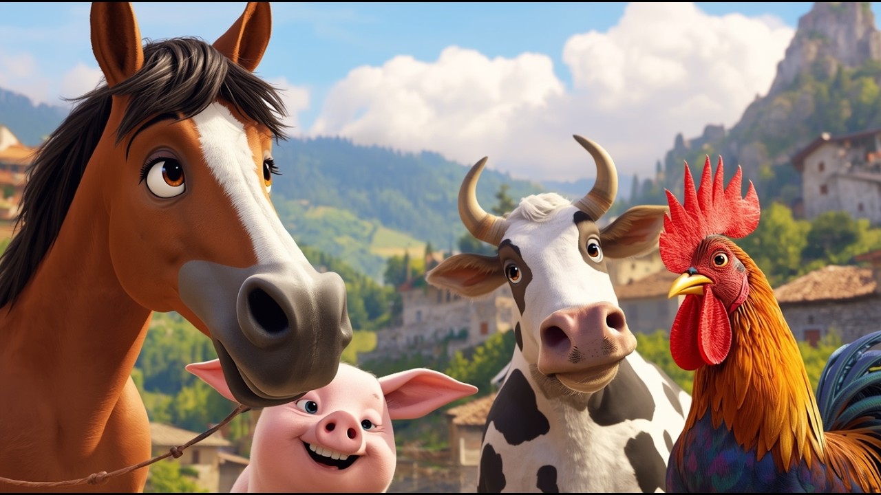 Who’s There? Who Makes That? – Fun & Interactive Kids’ Song 🐄🦉🐟🎶
