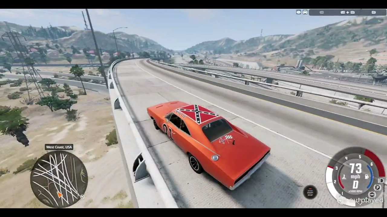 the general Lee gotten away from hazard police and now is going East Episode 3