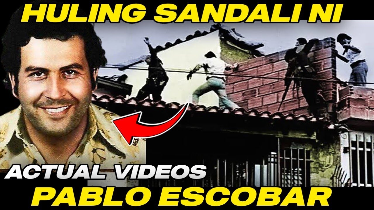 ACTUAL FOOTAGE mga HULING SANDALI ni PABLO ESCOBAR