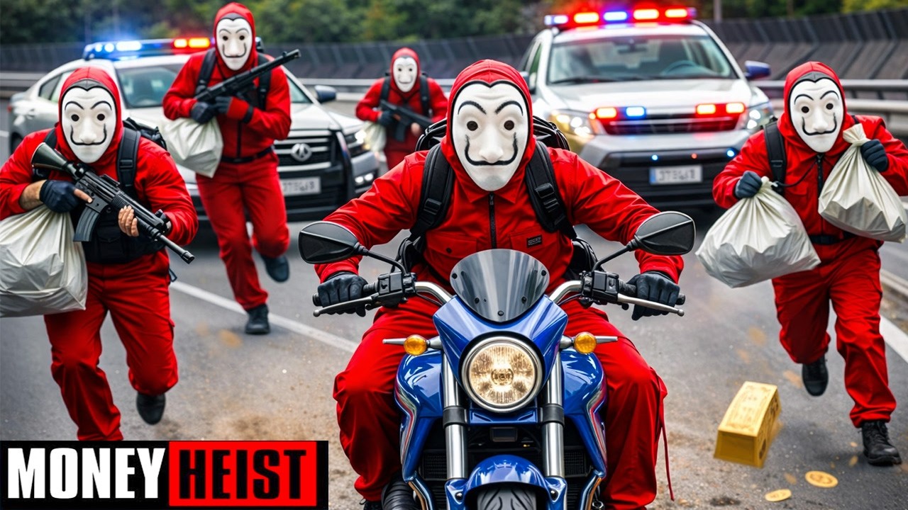 PARKOUR VS MONEY HEIST! 6 | BAD GUYS: No Time to Stop (BELLA CIAO) Epic POV