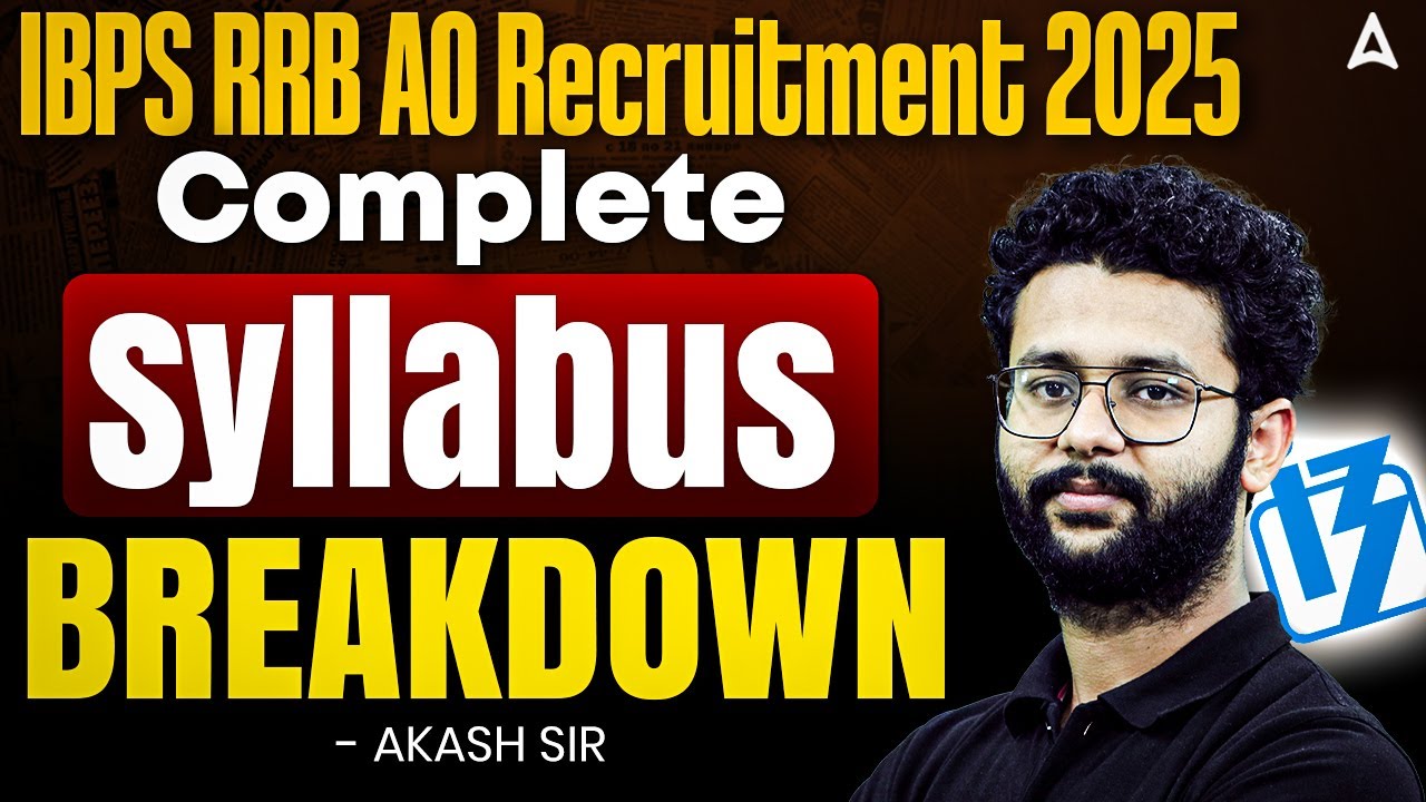 IBPS RRB Agriculture Officer Scale 2 Syllabus | RRB Agriculture Officer Syllabus & Exam Pattern