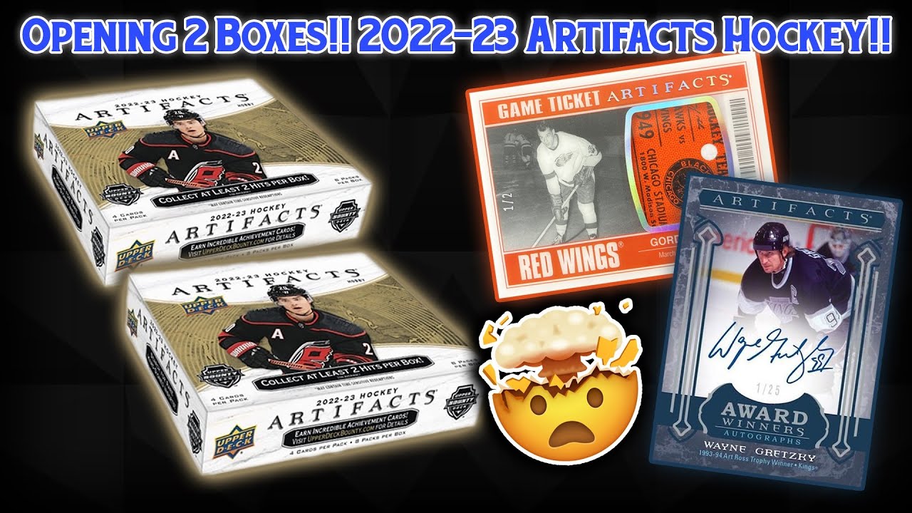First Look At The New Artifacts! This Checklist is Stacked..! Opening 2 Boxes of 2022-23 Artifacts!