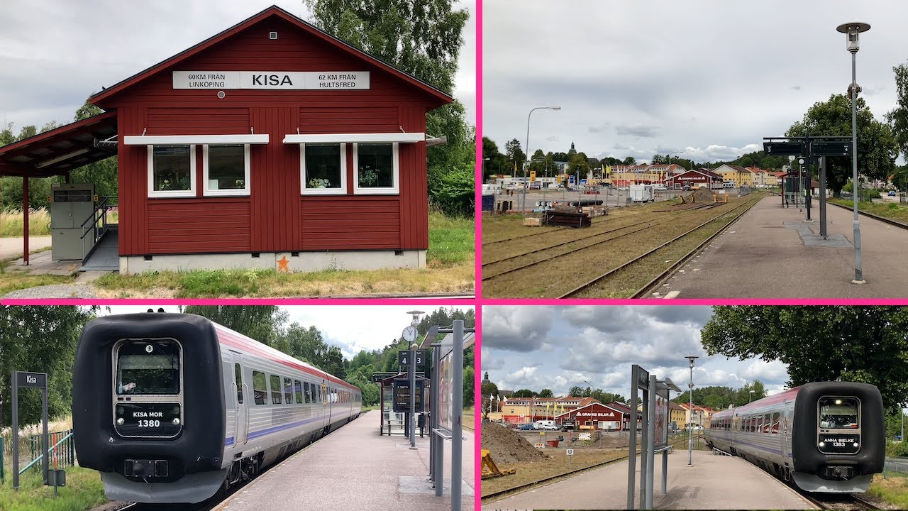 Kisa station med omgivningar