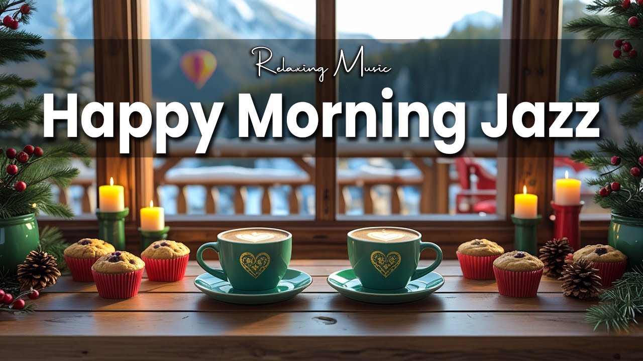 [Happy January Morning Jazz] ☕ Cozy Coffee Jazz & Soft Bossa Nova Piano for a Joyful Day
