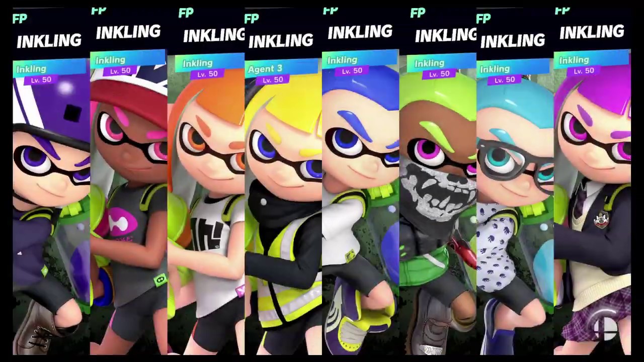 Super Smash Bros Ultimate Amiibo Fights   Request #3879 Inkling Frenzy