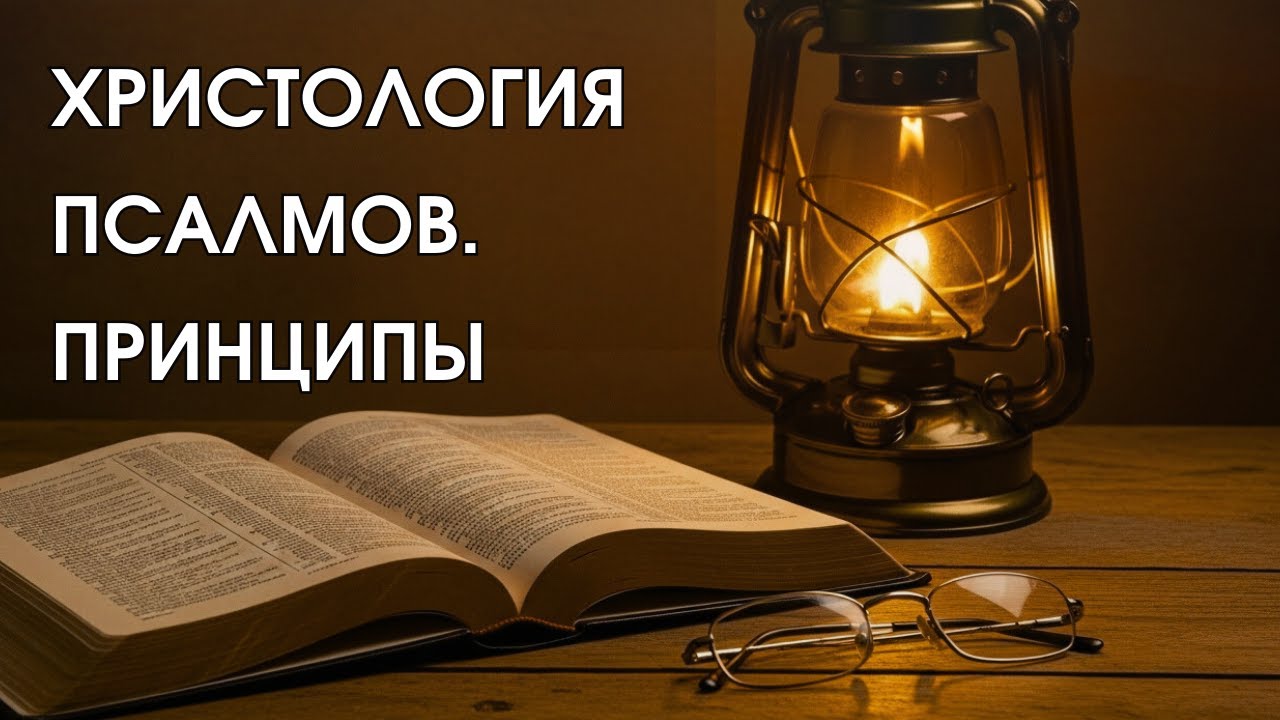 Христология Псалмов. Принципы