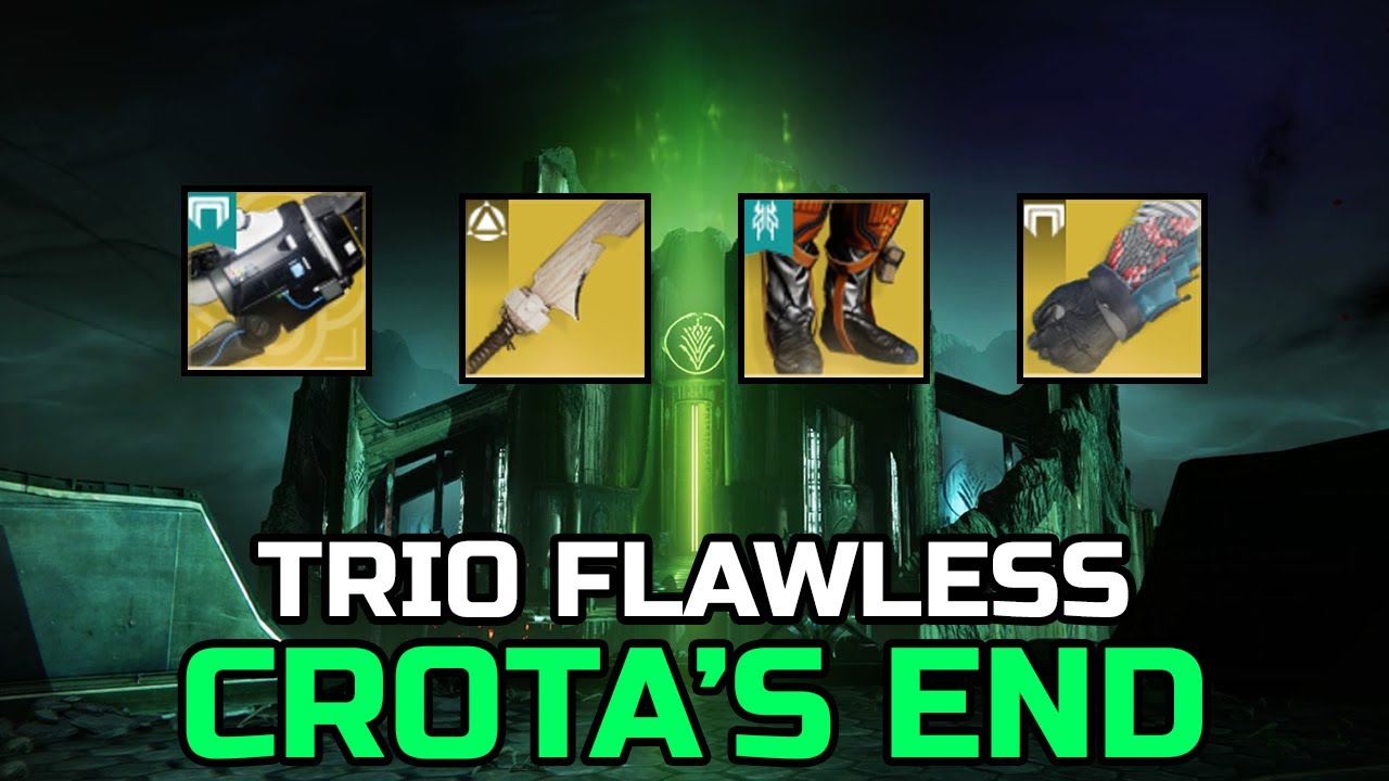 trio flawless crota's end (ash & iron)