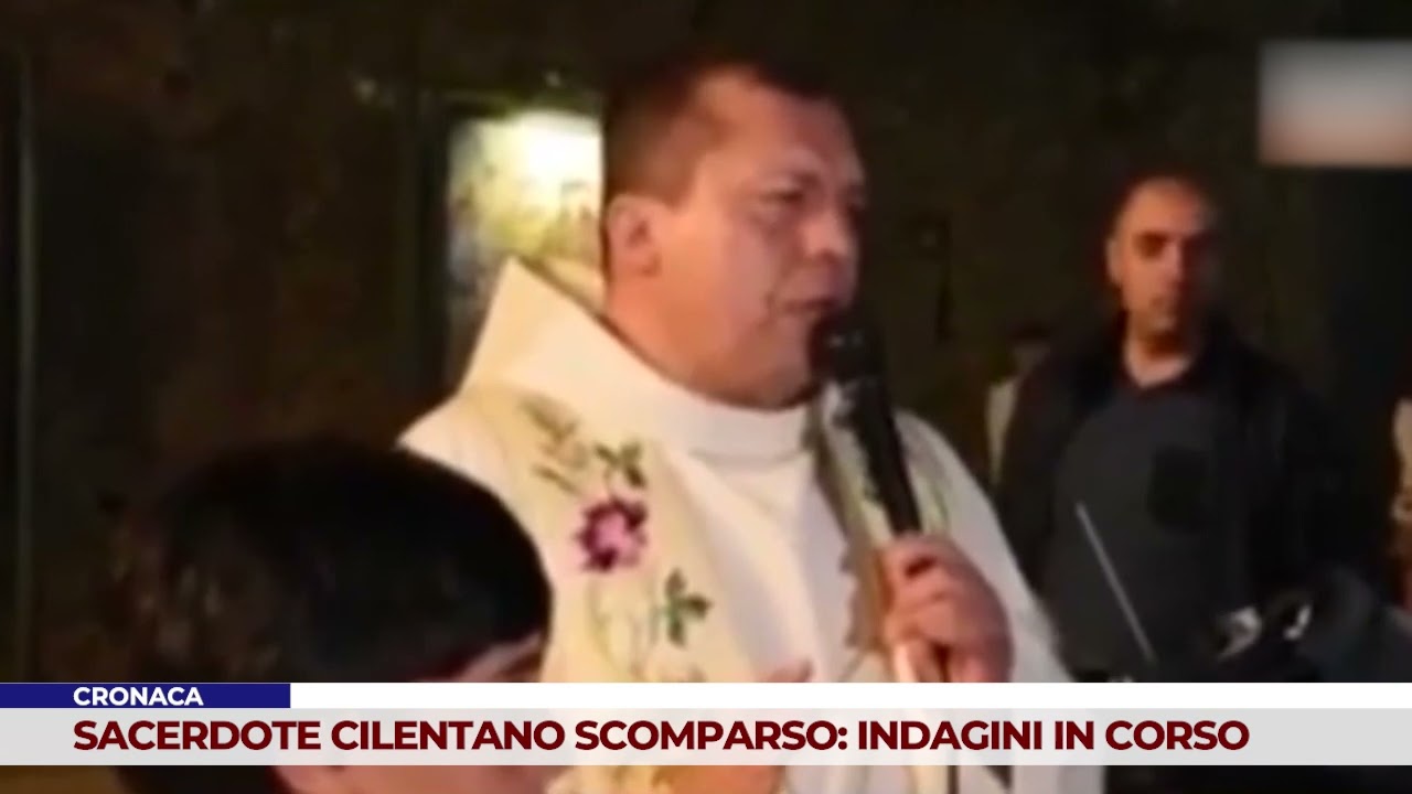 CRONACA. SACERDOTE CILENTANO SCOMPARSO: INDAGINI IN CORSO