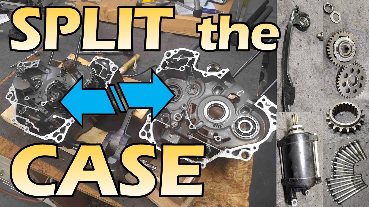 CBR300R - Engine Teardown Part 4: Split the Case