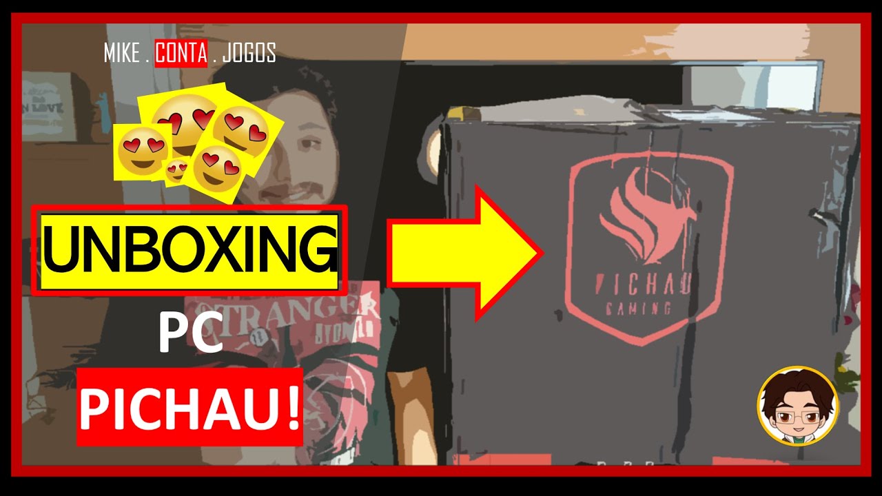 UNBOXING PC GAMER PICHAU 2020
