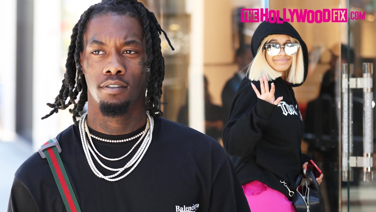 Offset From Migos & Cardi B Talk Chris Brown & Joe Budden Beef & Culture 2 In Beverly Hills 6.27.17