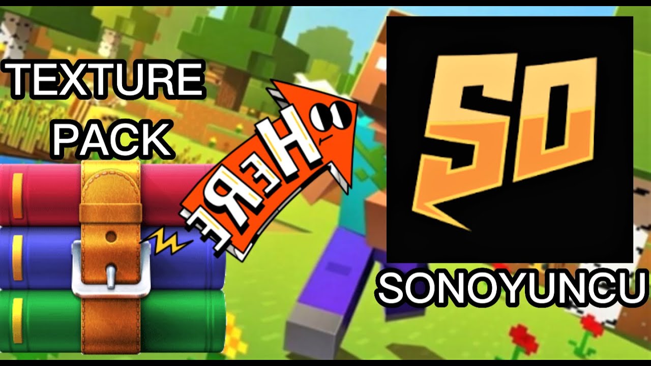 SonOyuncu'ya Nasıl TEXTURE PACK Kurulur | Detaylı Sesli Anlatım