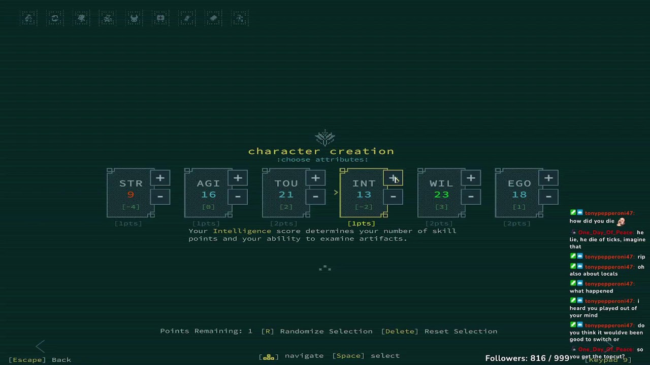 I lost my character again, but this time in golgotha, very sad (Caves of Qud)