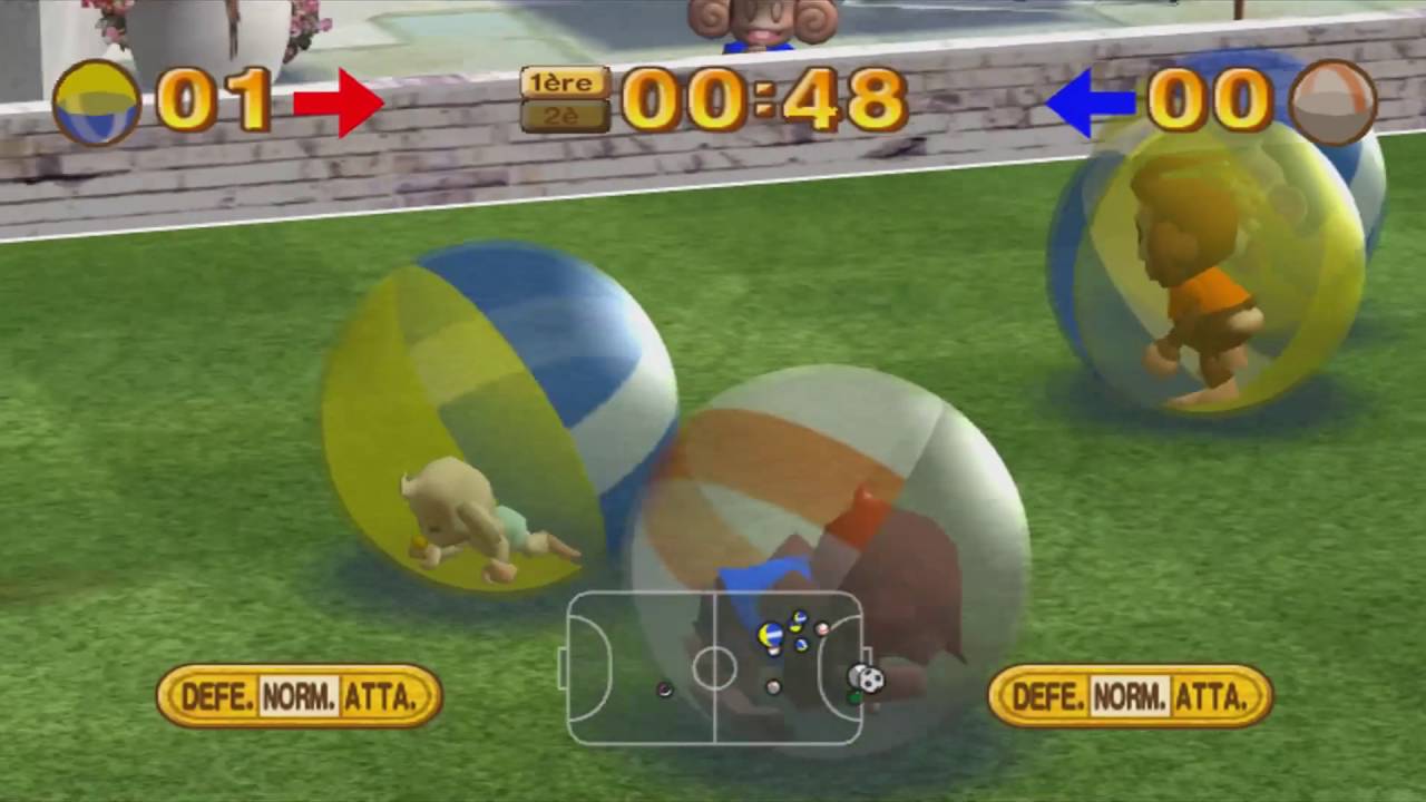 Super Monkey Ball Deluxe - Jeux Party : Monkey Foot