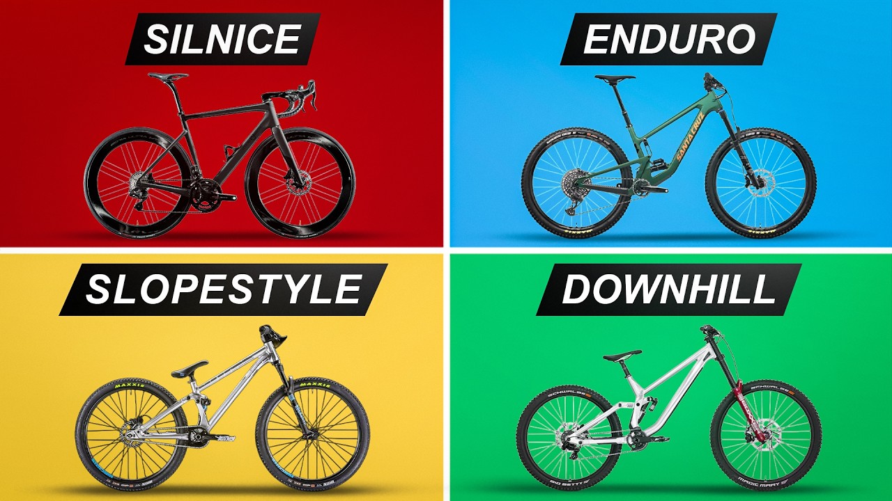 VŠECHNY CYKLISTICKÉ DISCIPLÍNY VYSVĚTLENY