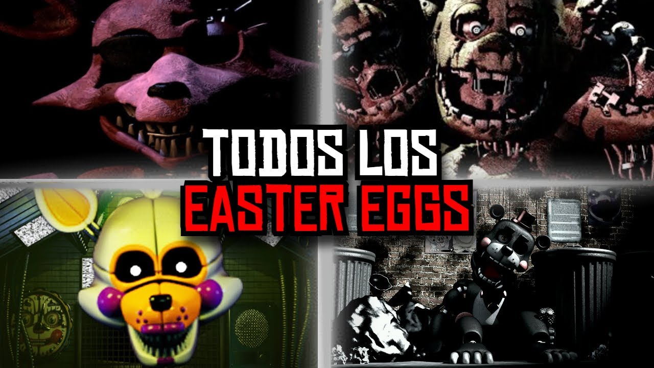 TODOS LOS EASTER EGGS DE CADA FNAF (1 - UCN)