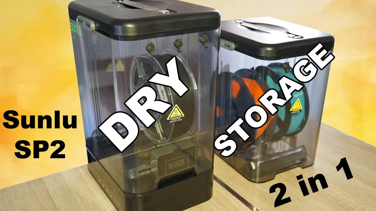 Sunlu SP2 Review: 2-in-1 Filament Dryer and Storage Box