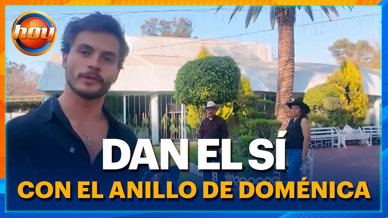 Graco Sendel hace entrega del anillo de compromiso de Doménica Montero a los ganadores | Hoy